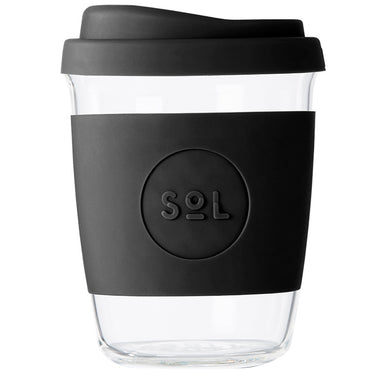 Basalt Black Glass Cup